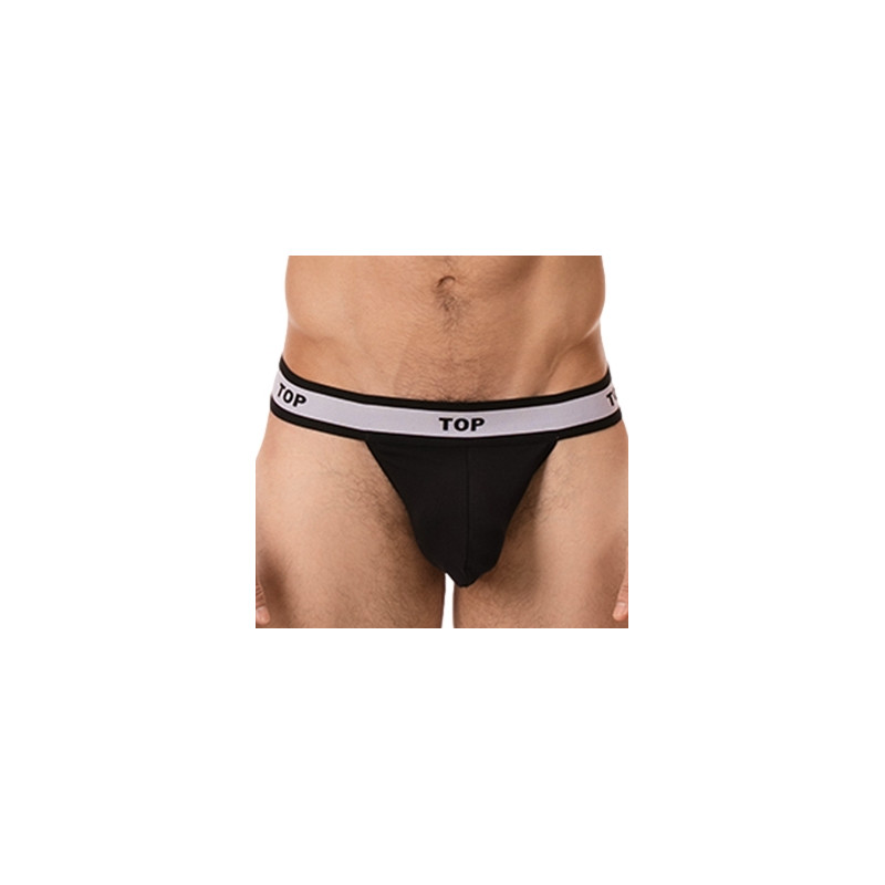 Barcode Berlin String Cache-sexe Top Noir